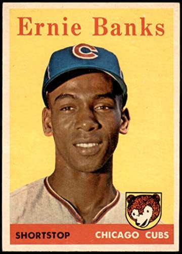 1958. Topps 310 Ernie Banks Chicago Cubs Ex/Mt Cubs