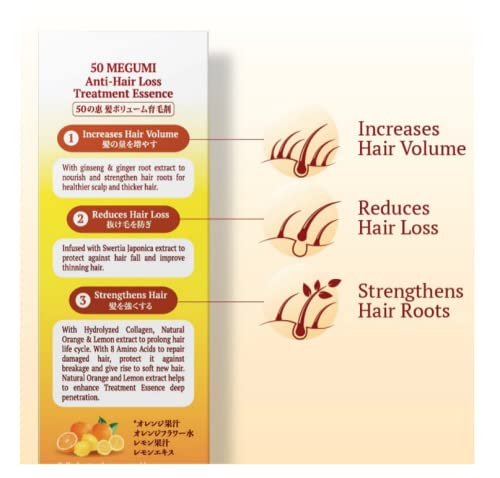 50 esencija za liječenje gubitka kose 160 ml-sadrži esencijalne hranjive sastojke, poboljšava cirkulaciju krvi, jača korijenje