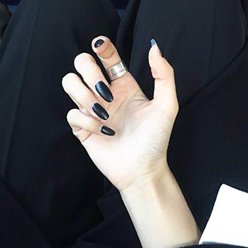 Lažni nokti u boji mat nokti-lijes puna pokrivenost srednji lažni nokti umjetnički Savjeti 24pcs setovi za žene