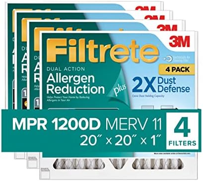 Zračni filtar 20.20.1.1200.11, smanjenje alergena i prašine, 4 seta filtera
