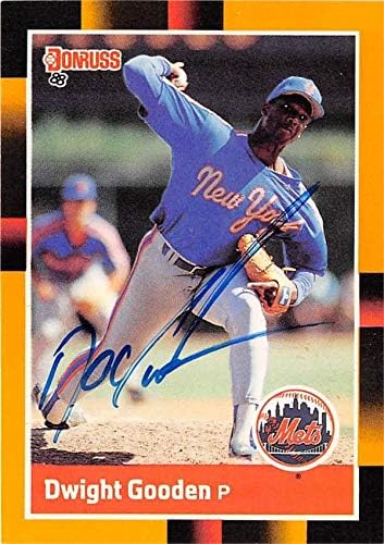 Skladište autografa 650109 Dwight Gooden Autographed Baseball Card - New York Mets Doc - 1988 Donruss Best br.96