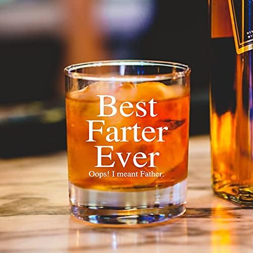 Najbolji prdac ikad, ups, mislio sam na čaše za viski za oca, jedinstveni poklon za šalu, ideja za poklon za Dan očeva za