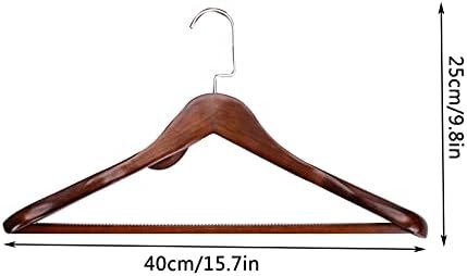 Tomyeus kaput vješalica drvene vješalice 4 pakiranje drvene vješalice za odjeću drvena vješalica glatka završna obrada vješalice