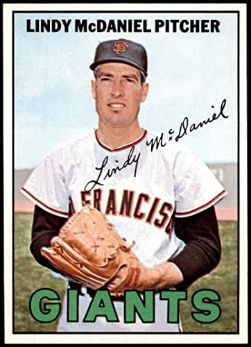 1967. Topps 46 Lindy McDaniel San Francisco Giants NM/MT Giants