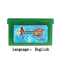 ROMGAME 32 -bitna ručna konzola za video igranje s kartonom Megaman Zero Engleski jezik EU Verzija Green Shell