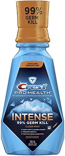 Crest Pro Health Intenzivno ispiranje usta s CPC -om, čista metvica, 16,9 tekućina