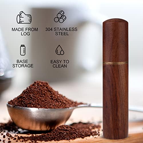 WDT alat miješalica distribucija espresso: espresso distributer kave Natural Wood ručka Profesionalni alat za miješanje kave