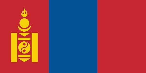 Mongolijski magnet za zastavu
