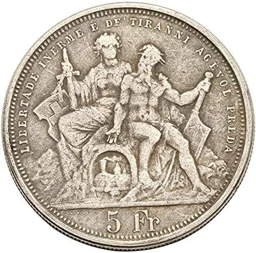 Prostor za novčiće 1834 lutajući kovani toranj mjedena starinska srebrna medalja kolekcionarski novčić zanat bakreni srebrni