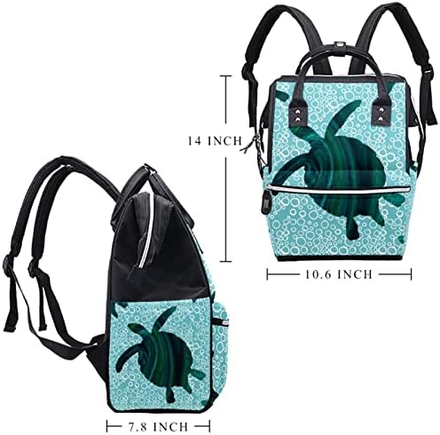 Guerotkr putovanje ruksak, vreća pelena, vrećice s pelena s ruksacima, morske kornjače sažetak životinja