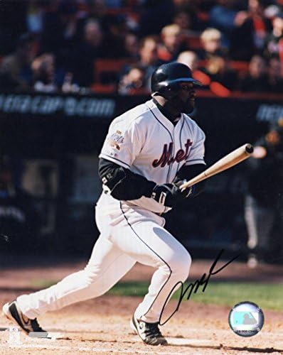 Mo Vaughn New York Mets Action potpisao Autographed 8x10 Fotografija w/coa
