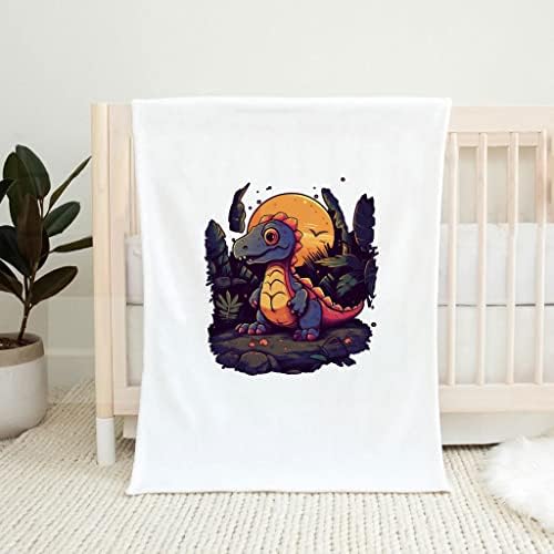 CARTOUN DINO BABY SWADLE pokrivač - Deka za bebe dinosaura - kawaii dječja pokrivač