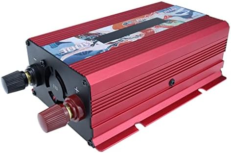 Čisti sinusni val 300 vata DC pretvarač od 12V do 220V automobilski utikač pretvarač adaptera pretvarač snage s 2-inčnim