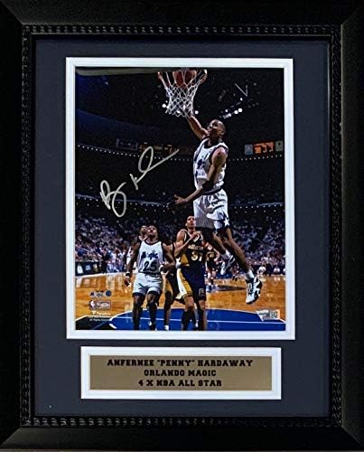 Anfernee Penny Hardaway Autographed Orlando potpisao je 8x10 košarkaša uokvirenih fotografija Fanatics Autentic COA