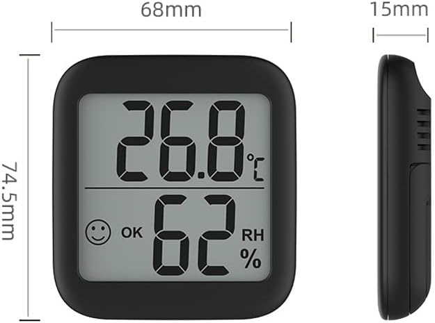Higrograf _ unutarnji elektronički termometar za kućanstvo s digitalnim zaslonom za mokro i suho čišćenje zidna tablica sobne