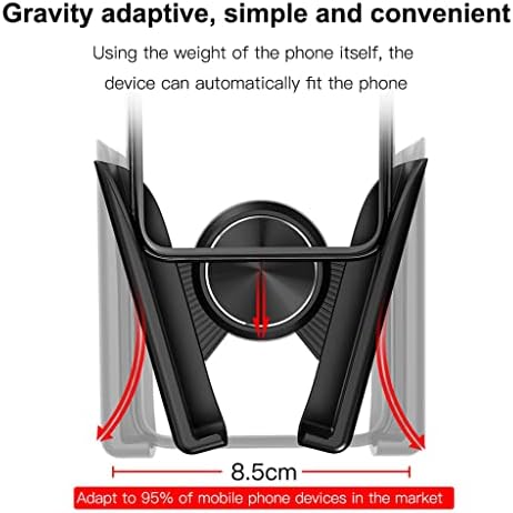Wpyyi Universal Dugi presjek držač automobila za automobil vjetrobransko stalak za nosač telefona