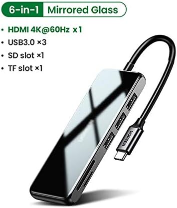 CHYSP USB C HUB 4K@60Hz/30Hz Type-C do HDMI Multi USB 3.0 adapter USB-C 3.1 Port Spalitter-C HUB
