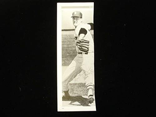 JIM LONBORG 'Cy Young' 67 'Autographed 4.5 x 14 rez - autogramirani MLB časopisi