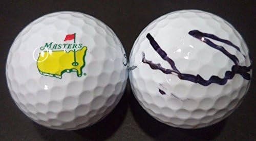 Jamie Donaldson Golf zvijezda potpisao je autogram naslovnica Masters Logo Golf Ball CoA B - Autografirani golf loptice