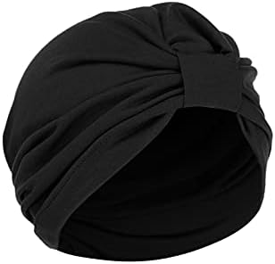 Omota za glavu turbana za žene unaprijed vezane poklopce za spavanje podesivi upleteni turbanski omotač za žene za žene