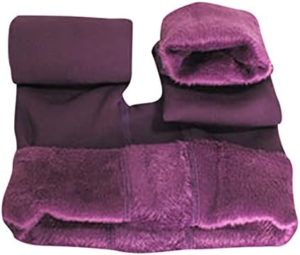 IIUS runo obložene gamaše ženske zimske tople termičke gamaše visoki struk Rastemljive tajice hlače meke obloge za vježbanje