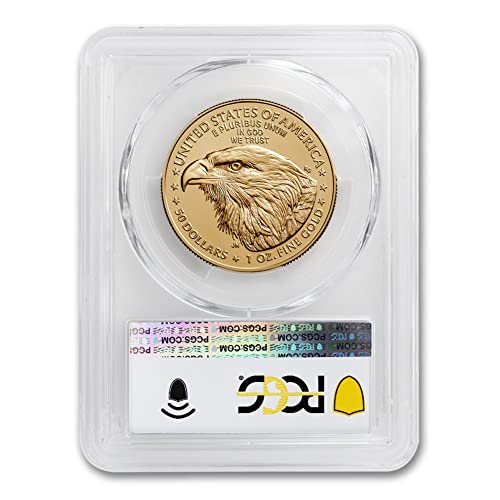 2023 W 1 oz American Gold Eagle Bullion Coin MS-70 22K $ 50 PCGS MS70