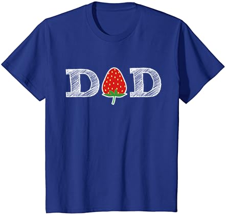 Smiješna majica s voćnim poklonom za tatu-jagode, majica s bobičastim poklonom za tatu