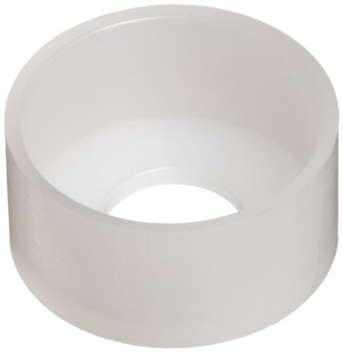 Nylon 6/6 šalica perilice, bijela, 8 veličina rupe, 0,187 id, 0,497 OD, 0,139 nominalna debljina