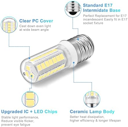 LED žarulje od 917 pod mikrovalnim osvjetljenjem iznad štednjaka, 6000K dnevno svjetlo, ekvivalent žarulje sa žarnom niti