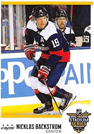 2018-19 Panini NHL naljepnice 518 Nicklas Backstrom Stadium Series Washington Capitals NHL naljepnica za hokej za hokej