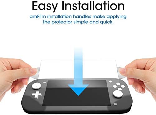 AMFILM Umjereno stakleno zaštitnik zaslona za Nintendo Switch Lite 2019