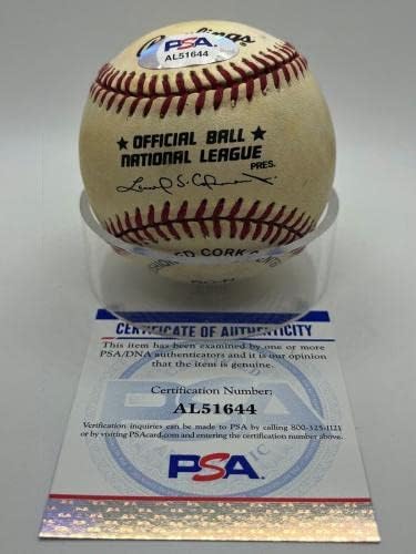 Elroy Face Pittsburgh Pirates potpisao je službeni autogram MLB bejzbol PSA DNA - Autografirani bejzbol