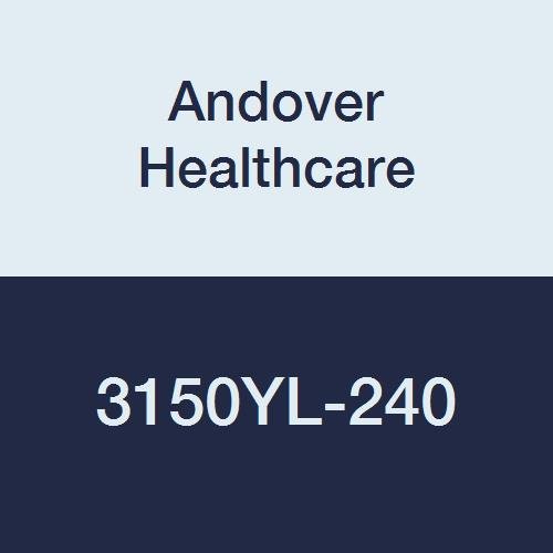 Andover Healthcare 3150yl-240 Coflex Netkani kohezivni samo-naziv, 15 'duljina, 1,5 širina, žuta, lateks masa