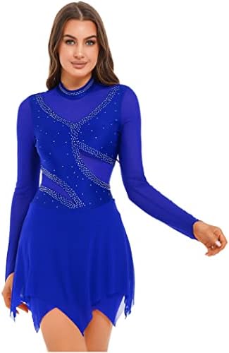 Shinsto haljina za žensku figuru za klizanje Gimnastike Sport Dance Leotard Tutu suknja