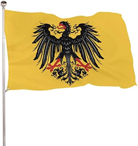 Povijesna Zastava Svetog Rimskog Carstva dvorišne zastave svijetle boje i otporne na blijeđenje s metalnim ušicama vrtni