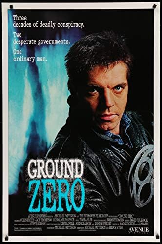 Ground Zero 27 X41 Originalni filmski plakat Jedan list kotrljao se 1987. Colin Friels