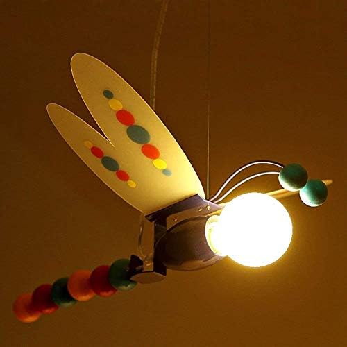 KXA kreativna dječja soba Dragonfly privjesak lampica crtana dječja soba za viseće svjetiljke dječaka privjesak privjesak