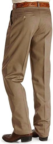Wrangler muški riata nabora opuštene fit casual hlače