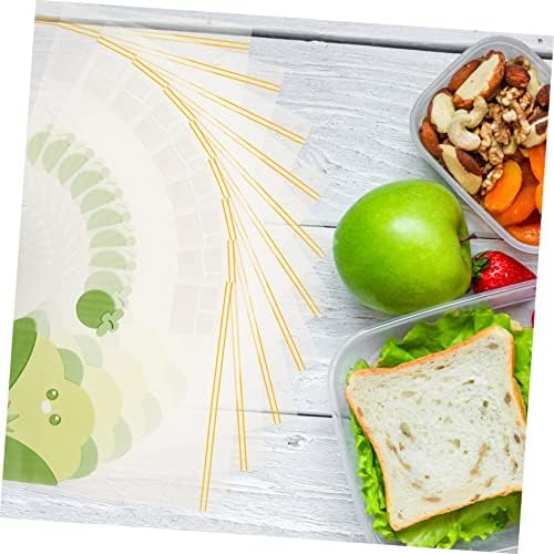 15pcs vrećica za hranu prozirne zatvorene vrećice svježe zatvorene vrećice vrećice za pakiranje voća vrećice za pohranu plastika