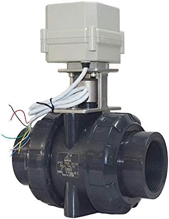 Dvosmjerna dvožična kontrola normalno zatvorenog PVC kuglastog ventila s električnim pogonom 1 1/4 inča 932 inča / 99-24