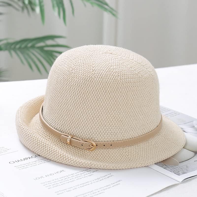 Ljetni šešir sa kantama za žene za žene pakiranje UV zaštite plaže Sunčevi šeširi