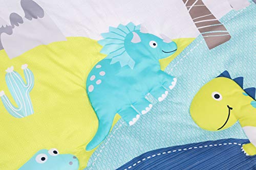 1 PC dinosaur rasadnika Crib Comforter Empoidery Dinosaur Beby Crib Joblut