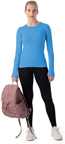 Mathcat bešavne majice za vježbanje za žene dugi rukavi joga vrhovi sportski košulja za prozračnu atletski vrh vitka fit