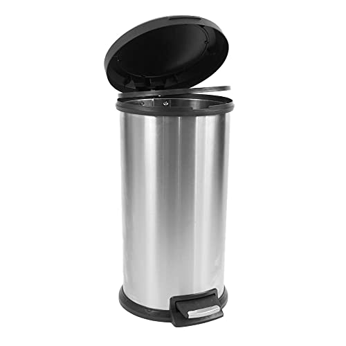 Smeće od nehrđajućeg čelika 10.5 galona može okrugli korak kuhinja smeće kanta