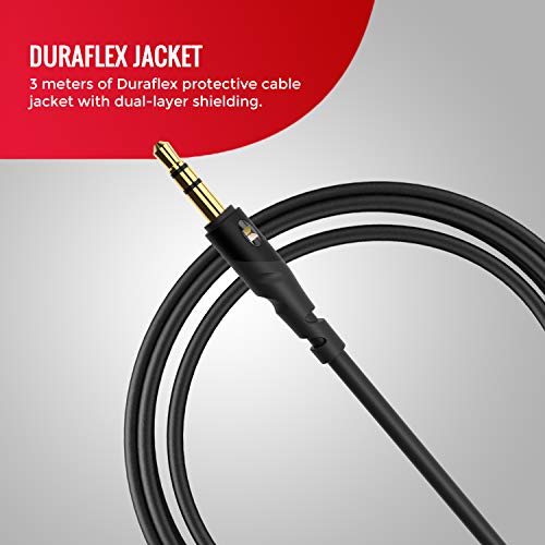 Monster Essentials Mini-to-Mini Audio Interconect kabel-3,5 mm stereo kabel za mužjake-muško-muškog muškarca s duraflex jaknom,