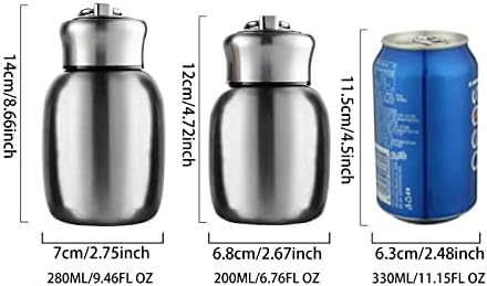 Mini izolirane boce s vodom 280 ml/9,4 oz nehrđajućeg čelika Boca s nehrđajućem čelicom Mala prijenosna lovaca za boce za