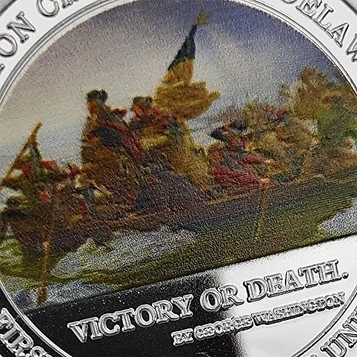BhealthLife američki predsjednik Coin George Washington 1732-1932 Prelazak Delawarea