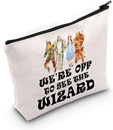 BWWKTOP Wizard Dorothy Cosmetic Makeup Bap Bairy Tale Inspirirani pokloni Pokloni smo da vidimo torbu za vrećicu čarobnjaka