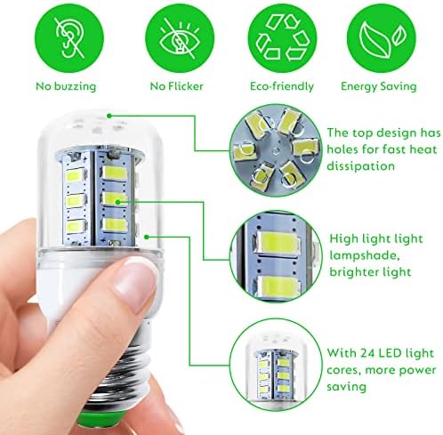 LED žarulja za hladnjak, dizajn izmjeničnog napona 110-130V 926 5 vata žarulja za hladnjak dnevno bijelo svjetlo LED žarulja