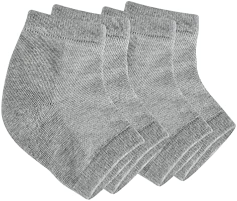 2 para hidratantnih čarapa za pete sa silikonskim gelom - čarape za pete s pukotinama za žene i muškarce, čarape za pedikuru